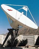 File image of a large antenna system.