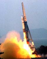 File image of a S.Korean rocket launch.