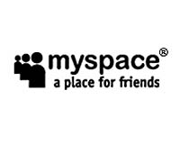 Myspace To Offer News Service - Myspace Logo Marker Bg 1